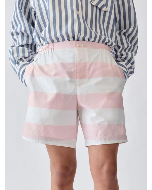 Jacquemus White Die Caleçon Shorts for men