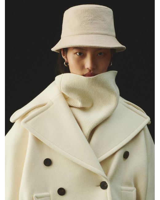 Jacquemus Natural Le Bob Bucket Hat