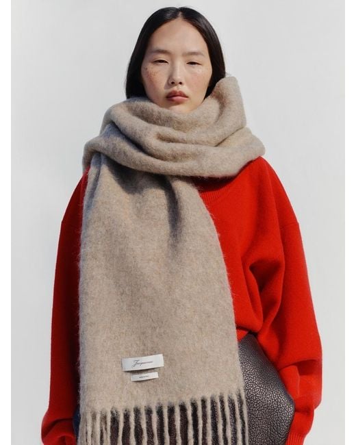 Sciarpa Carro di Jacquemus in White