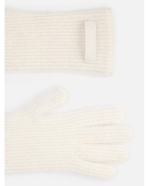 Jacquemus White The Gros Grain Gloves