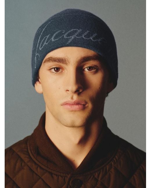 Jacquemus Blue The Atelier Beanie for men