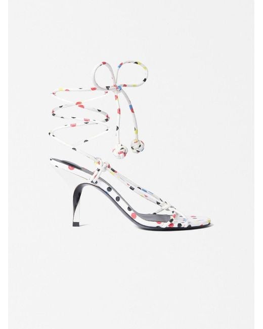 Jacquemus White The Tourni Sandals