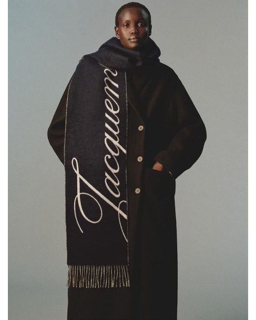 Jacquemus Blue The Atelier Scarf
