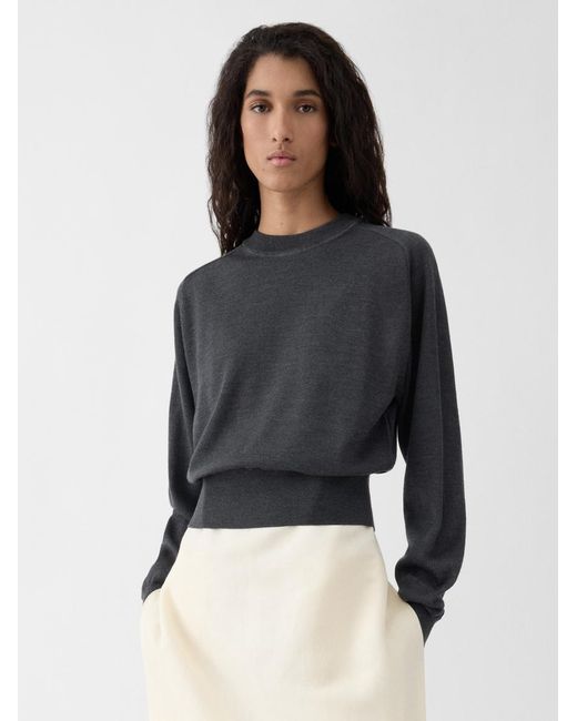 Jacquemus White The J Sweater