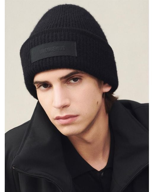 Jacquemus Black Wool Hat
