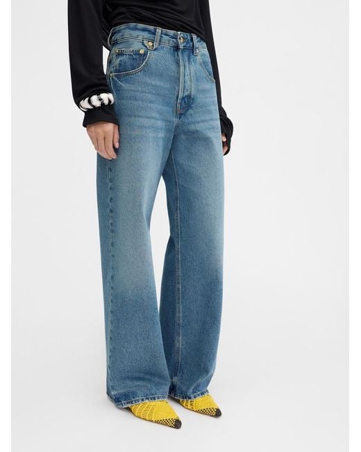 Jacquemus Blue Le De-Nimes Large Jeans