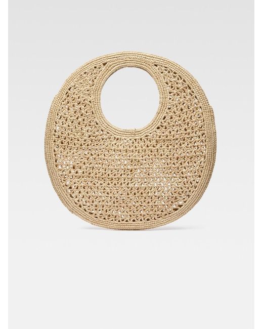 Jacquemus White The Spiaggia Round Bag