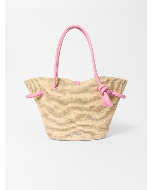 Jacquemus Pink The Turismo Basket