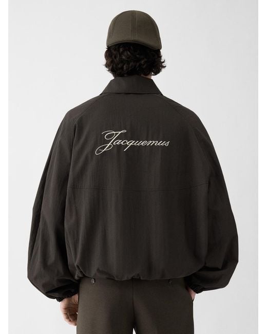 Jacquemus Black The Windbreaker for men