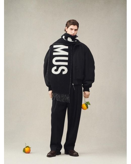 Sciarpa di Jacquemus in Black