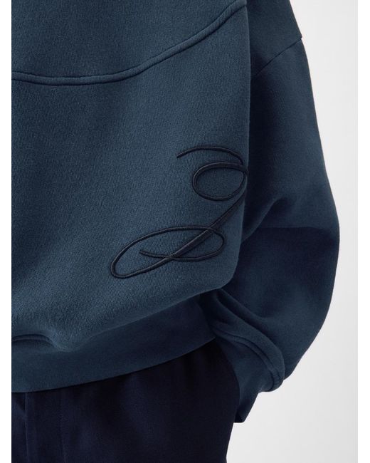 Jacquemus Blue The J Sweatshirt for men