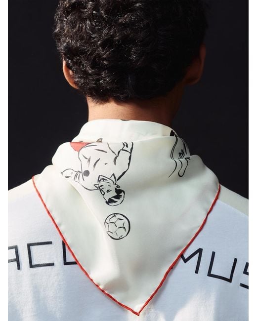 Sciarpa di Jacquemus in White da Uomo