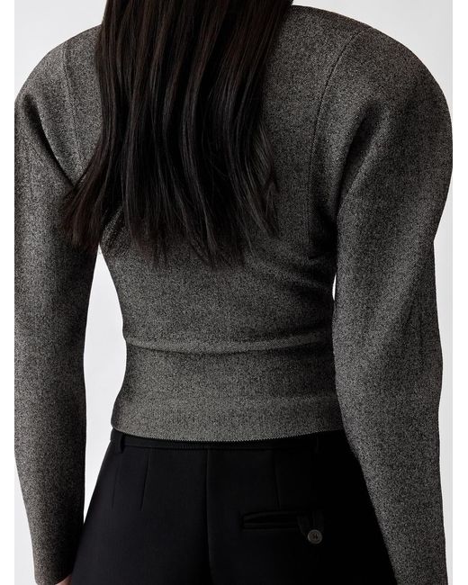 Jacquemus Black The Sera Cardigan