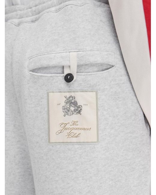 Jacquemus White Track Pant for men