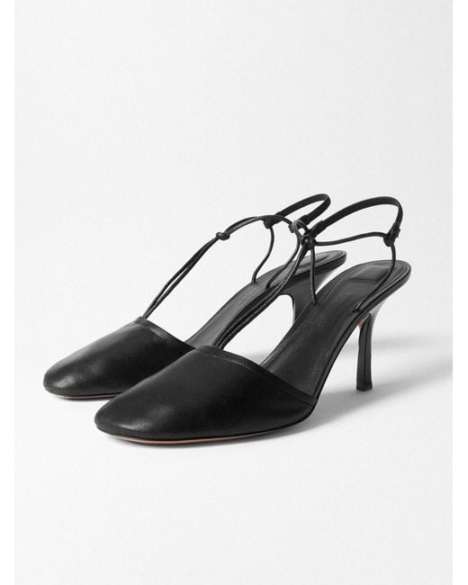 Jacquemus Black The Pina Sandals