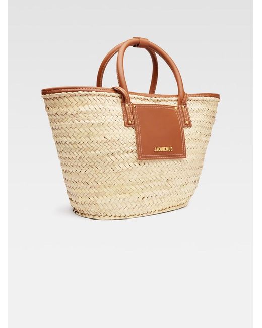 Jacquemus White The Soli Basket