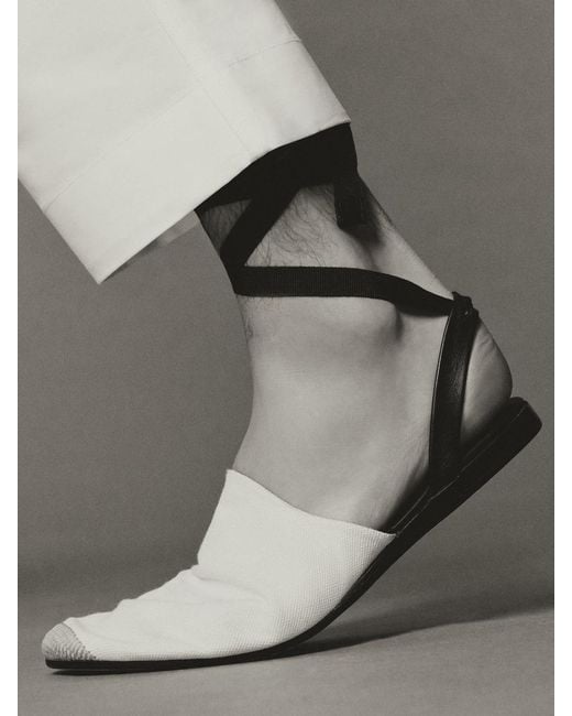 Jacquemus White The Espadrilles Mules