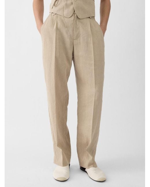 Jacquemus Natural Le Pantalon Croisière Chevrons