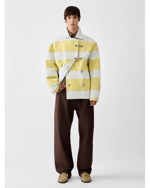 Jacquemus Metallic The De-Nîmes Bombero Jacket