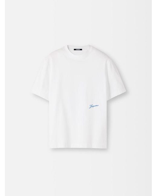 Jacquemus White The Albergo T-Shirt