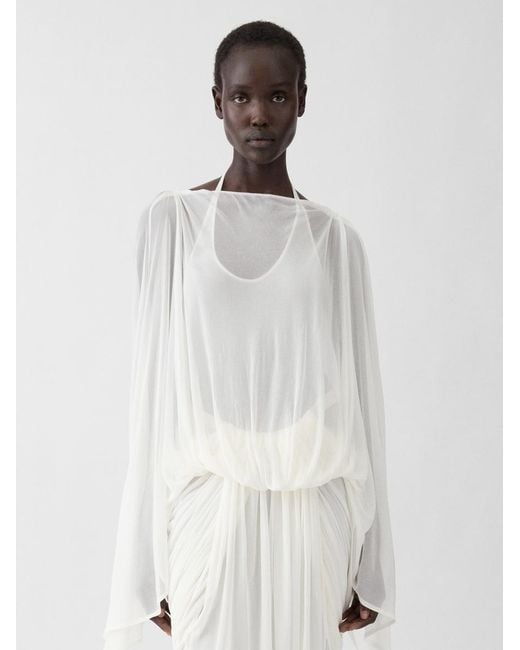 Jacquemus White The Trelu Dress