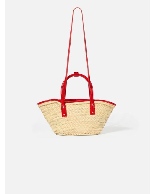 La Borsa Cesto Piccola Soli di Jacquemus in Red