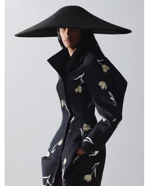 Jacquemus Black Der Confetti Hut
