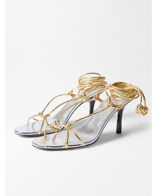 Jacquemus White The Tourni Sandals