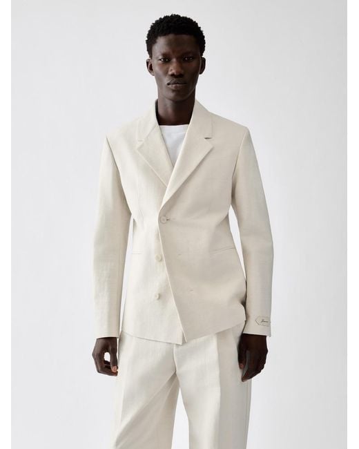 Jacquemus White La Veste Melo