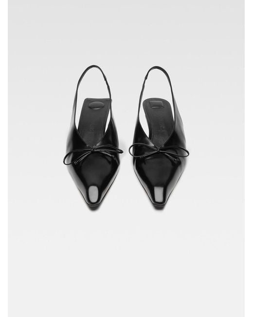 Le Slingback Bassi Cubisto di Jacquemus in White