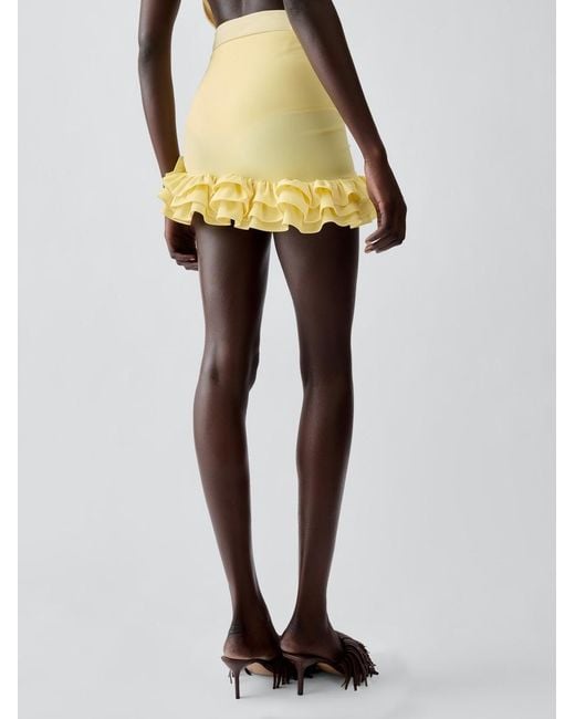 Jacquemus Natural The Playa Mini Skirt
