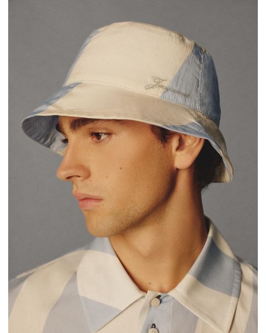 Jacquemus Blue The Baluchon Bucket Hat