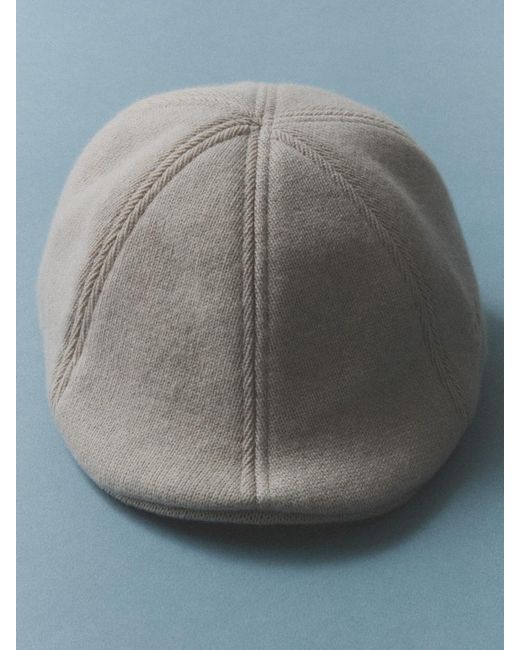 Jacquemus White The Atelier Beret for men