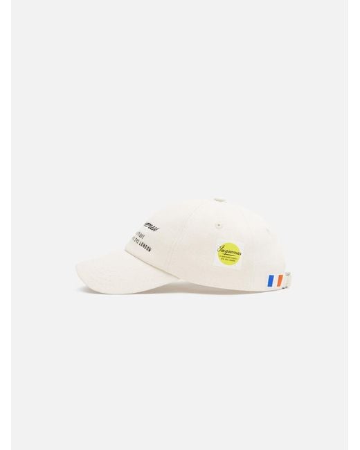 Jacquemus White The London Baseball Cap