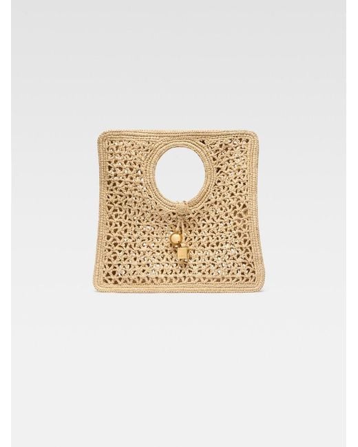 Jacquemus White The Spiaggia Small Square Bag