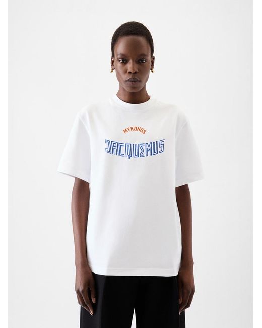 Jacquemus White The Mykonos T-Shirt