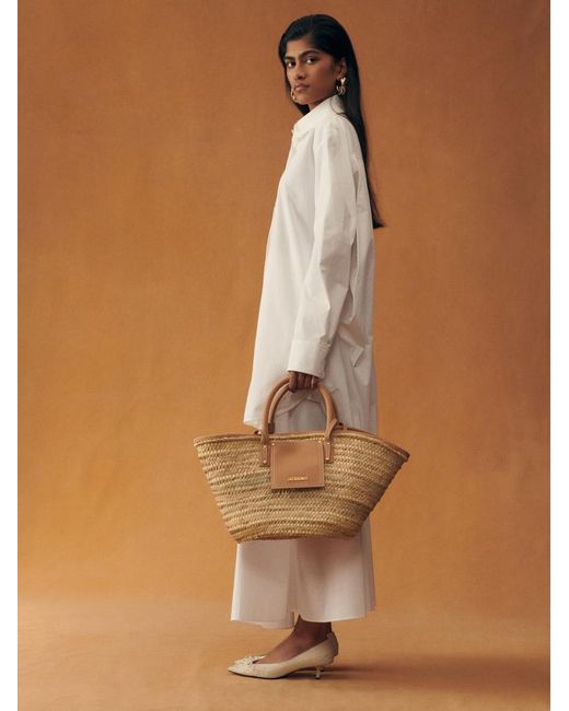 Cesto Soli di Jacquemus in White