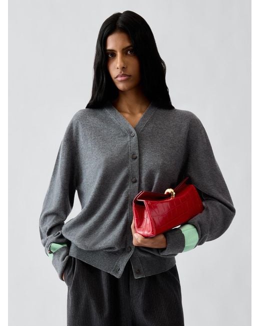 Jacquemus Gray The Pablo Cardigan