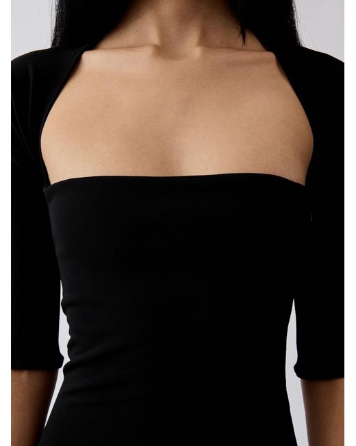Jacquemus Black The Bolero Dress