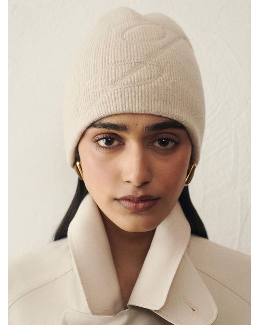 Jacquemus Natural The J Beanie