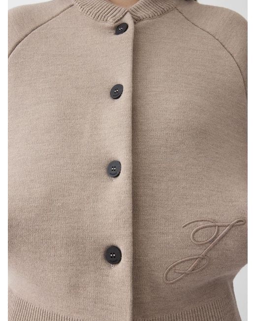 Jacquemus White The Lavande Cardigan