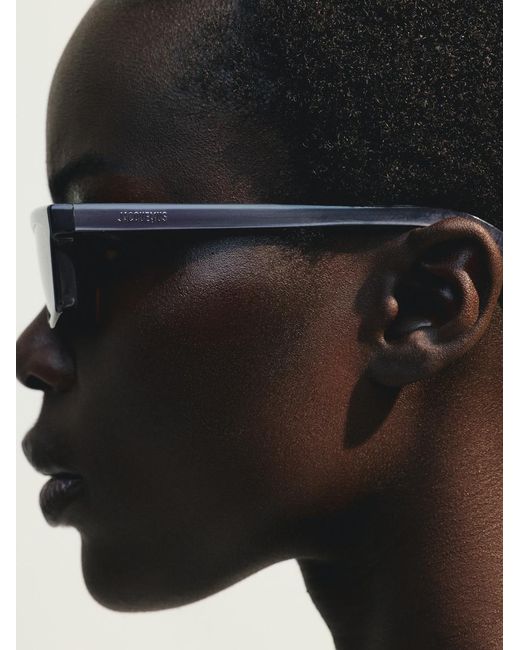 Jacquemus Black The Trapezi Sunglasses