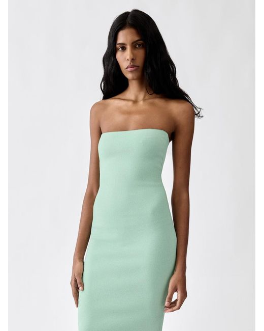 Jacquemus Green The Sera Knit Dress