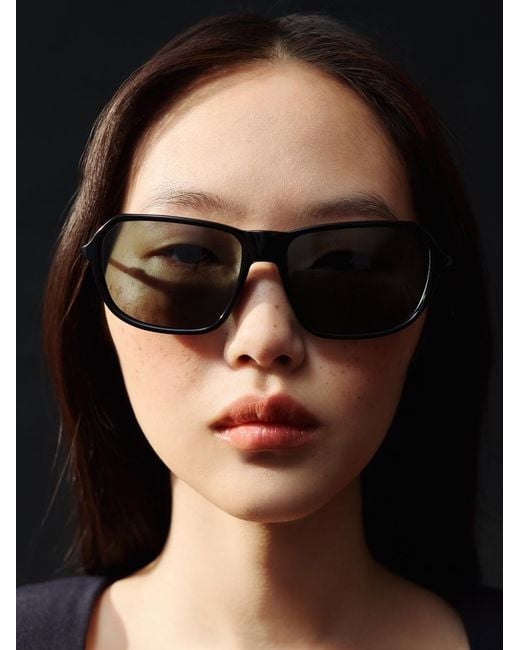Jacquemus Black The Mimosa Sunglasses
