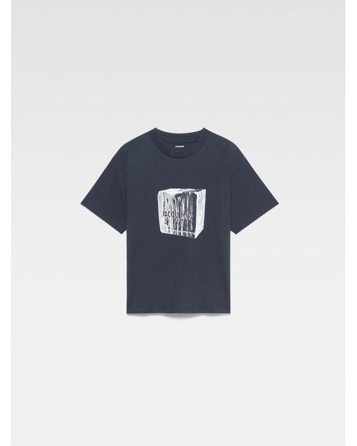 Le T-Shirt Glaçon Jacquemus en coloris Blue