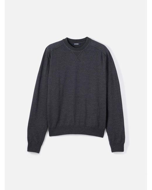 Jacquemus White The J Sweater