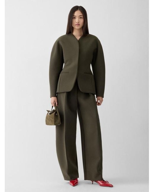 Jacquemus Green The Ovalo Jacket