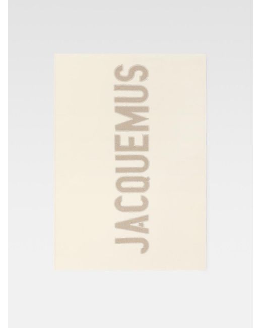 Jacquemus Natural The Embroidered Plaid