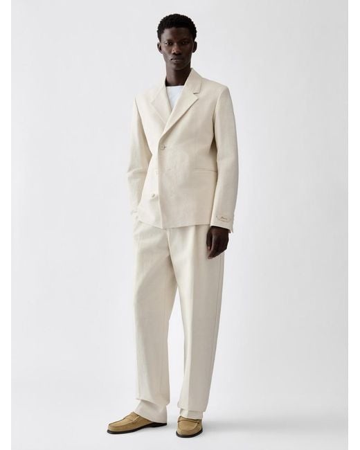 Jacquemus White La Veste Melo