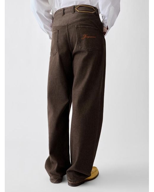 Jacquemus White Die De-Nîmes Tempo Jeans for men